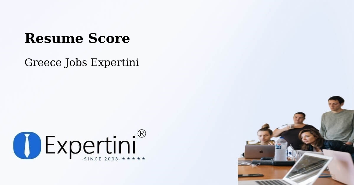 Resume Score & Job Description Match Tool – Néa Vrasná - Greece Jobs Expertini